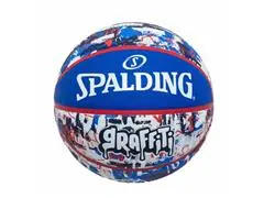 Bola de Basquete Spalding Graffiti Azul - 0