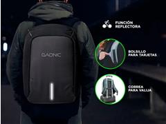 Mochila Antirrobo Gadnic 35 LT Porta Notebook - 3