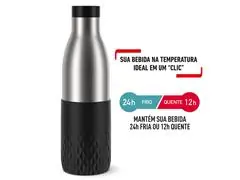 Garrafa Térmica Tefal Bludrop Preta 700ml - 6