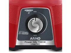 Liquidificador Arno Power Mix Limpa Fácil 700W Comfort Vermelho - 3