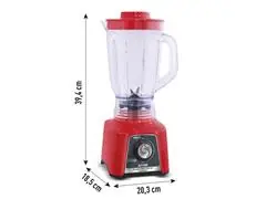 Liquidificador Arno Power Mix Limpa Fácil 700W Comfort Vermelho - 7