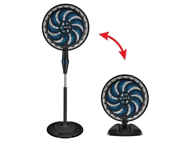 Ventilador Arno X-treme 9 2 em 1 40cm VE9M