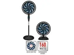 Ventilador Arno X-treme 9 2 em 1 40cm VE9M - 1