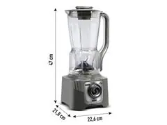 Liquidificador Arno Powermax XXL 1400W Cinza LN87 - 7