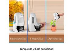 DESHUMIDIFICADOR ELECTRONICO CON TANQUE 2L - 7