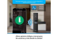 CERRADURA DE SEGURIDAD DIGITAL WI-FI Y HUELLA - 8