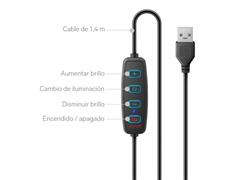 SOPORTE CON LAMPARA LED P/CELULAR - 4