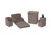 Juego Organizador Coza Línea Single color Warm Gray - 0