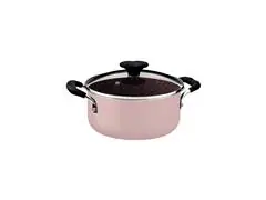 Caçarola Tramontina Tunis em Alumínio Rosa Trufado 20 cm 2,9 L - 0