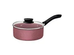 Jogo de Panelas Tramontina Linz em Aluminio Starflon Max Rosa 04 Peças - 4