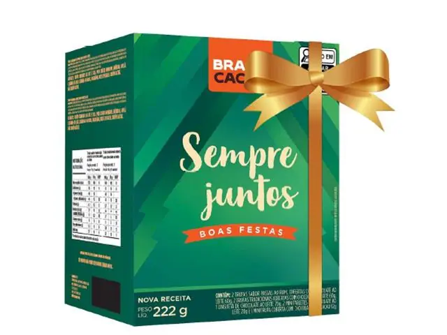 Chocolates Brasil Cacau Combo 2 Novo Mix 222G