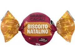 Chocolate Brasil Cacau Trufa Biscoito de Natal 30G