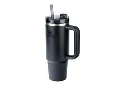 Copo com Canudo Stanley Quencher 2.0 Black 887ML