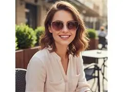 Óculos Solar Colcci Rosê Fosco Lente Bordô Degradê C0209E2937 - 9