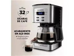 Cafeteira Elétrica Dolce Arome Digital Mondial Preto/Inox 800W 220V - 1