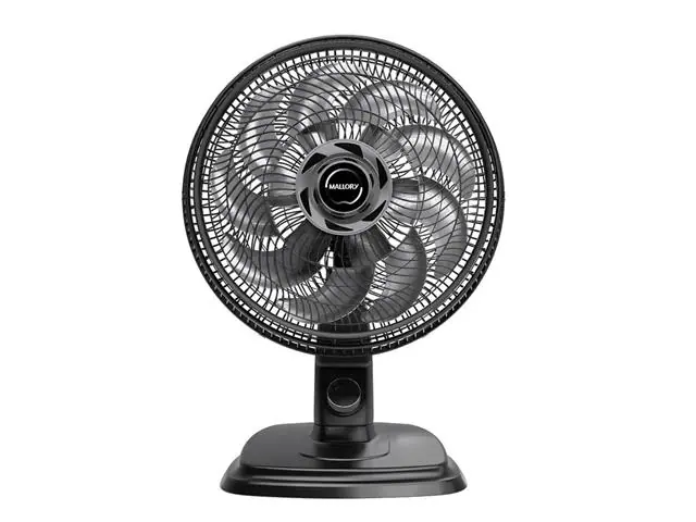 Ventilador Mallory Egeo Ts Preto e Grafite 140Watts