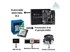 Computador MultiPc Core I5 6ª Gen 8GB RAM SSD 240GB Windows 10 Pro - 2