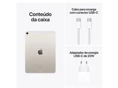 iPad Air Apple Processador M2 11 WiFi + Celular 128GB Estelar - 7