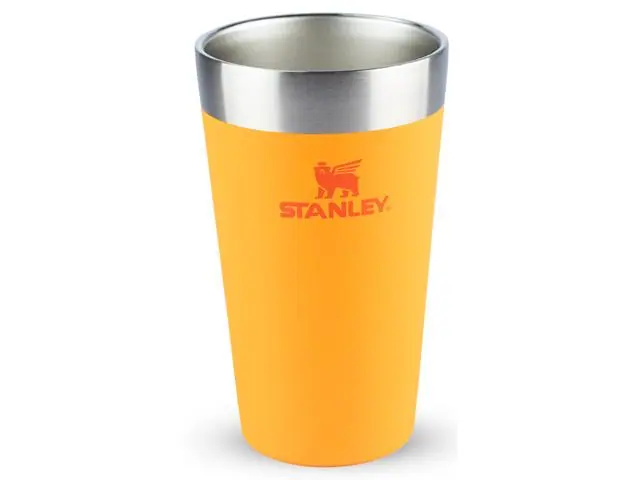 Copo Térmico de Cerveja Stanley sem Tampa Golden Rod  473ML