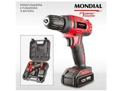 Parafusadeira e Furadeira Mondial FPF-06M Bateria 12V Bivolt - 5