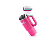 Copo com Canudo Stanley Quencher 2.0 Passion Pink 887ML - 2