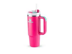 Copo com Canudo Stanley Quencher 2.0 Passion Pink 887ML - 1