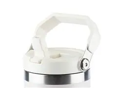 Garrafa Tumbler Térmico Flip Straw Stanley Rose Quartz 887ML - 4