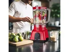 Liquidificador Multi Turbo 1.200W 12 Velocidades 2,6L Vermelho - 8