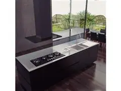 Coifa Tramontina Slim Isla 90 em Inox com Acabamento Black Steel - 1