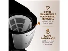 Cafeteira Elétrica Dolce Arome Inox 18 Xícaras Mondial - 3