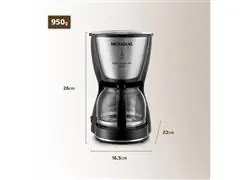 Cafeteira Elétrica Dolce Arome Inox 18 Xícaras Mondial - 4