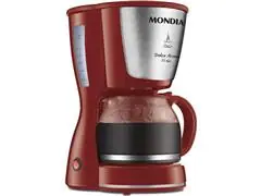 Cafeteira Elétrica Dolce Arome Mondial Vermelho/Inox 800W