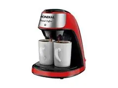 Cafeteira Elétrica Mondial C-42-2X-RI Smart Coffe Vermelha - 0