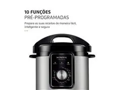 Panela de Pressão Elétrica Mondial PE-47-3L-I PraticCook 3 Litros - 1