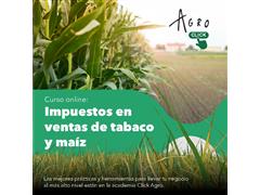 Curso impuestos en ventas de tabaco y maíz - 0