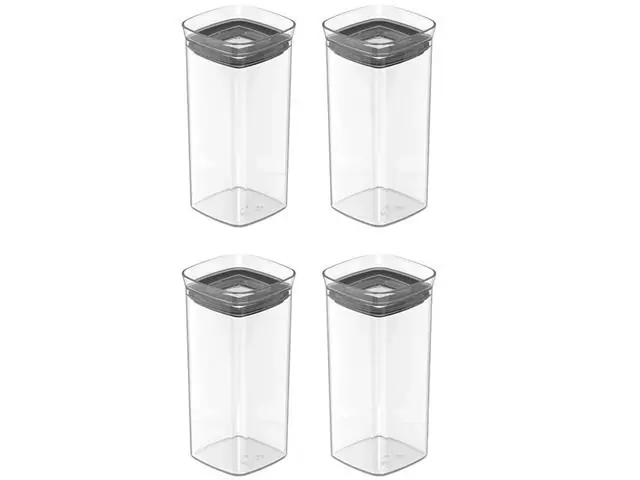 Conjunto de Organizador Hermético OU Block 4 Peças 340ML