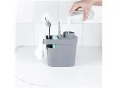 Dispenser para Detergente e Organizador de Pia OU Trium 650ml Chumbo - 5