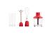 Minipimer 3 en 1 KanjiHome BL1000HB02 1000W Red - 0