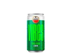 Bebida Mista Amstel Vibes Punch Lemon Lata 269ml Pack 6 Unidades