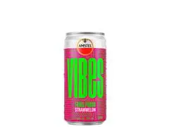 Bebida Mista Amstel Vibes Punch Strawmelon Lata 269ml Pack 6 Unidades - 0