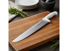 Faca para Carne Tramontina Profissional Inox e Cabo Branco 12"