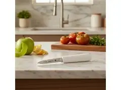 Faca para Legumes Tramontina Profissional Inox e Cabo Branco 3" - 4