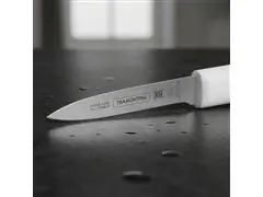 Faca para Legumes Tramontina Profissional Inox e Cabo Branco 3" - 5