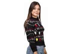 Uggly Sweater Focos Navideños Mujer - Talla M - 0