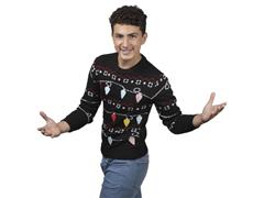 Uggly Sweater Focos Navideños  Hombre - Talla M - 2