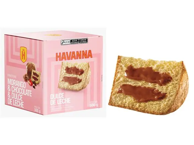 Panettone Havanna Morango e Chocolate com Doce de Leite 500g