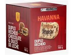 Panettone Havanna Duplo Recheio Chocolate e Doce de Leite 700G - 2