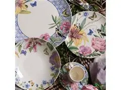 Conjunto de 6 Xícaras para Café com Pires Porto Brasil Coup Garden - 4