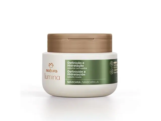 Máscara Recuperadora Definição e Hidratação de Cachos Natura 250ml