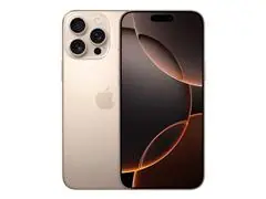 iPhone 16 Pro Max Apple 256GB 5G A18 6,9" CâmTripla48MP TitânioDeserto - 0